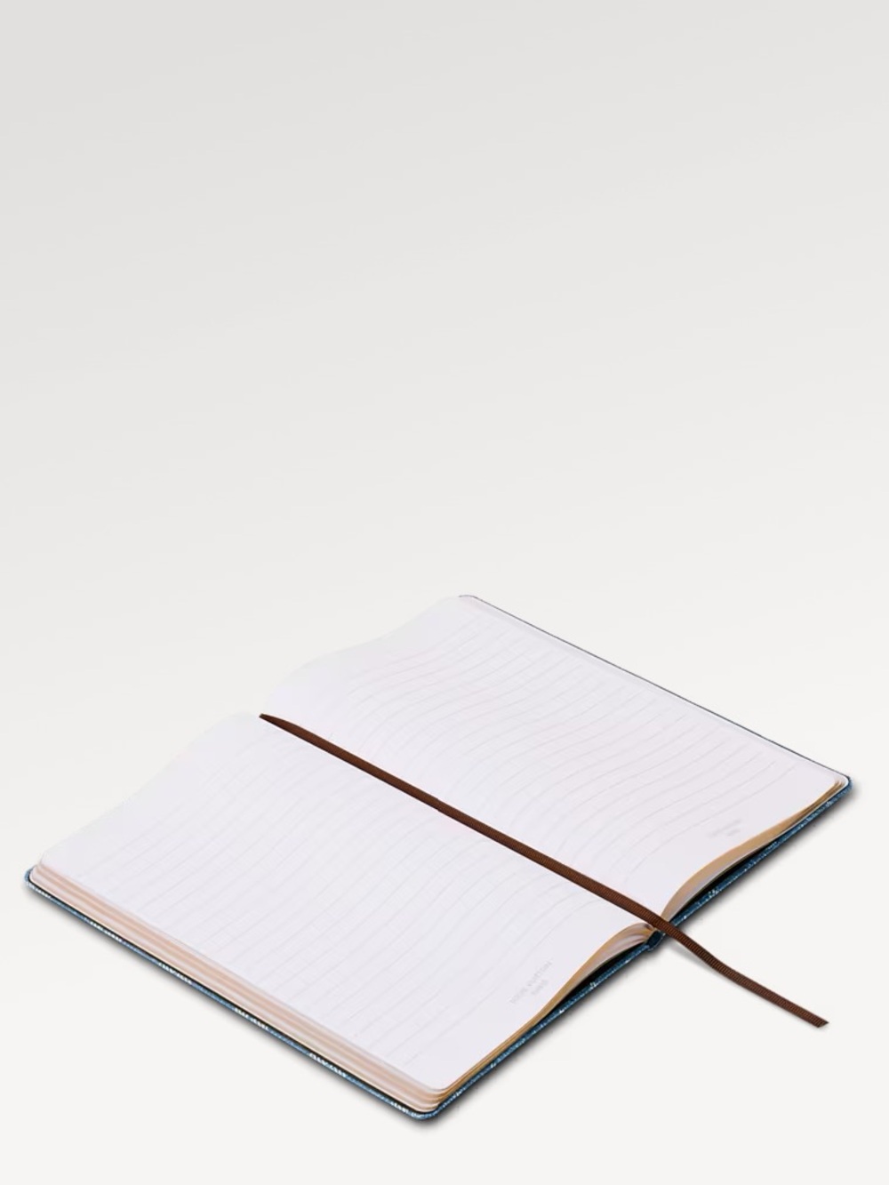 Louis Vuitton Blue Denim Monogram Notebook - New - Sold out - with box - Picture 2 of 4
